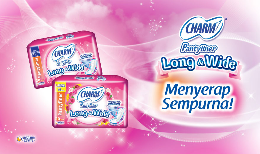 CHARM Pantyliner Long & Wide