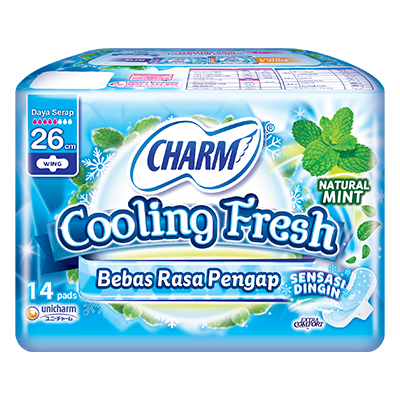 CHARM Cooling Fresh - Wing 26cm 14p