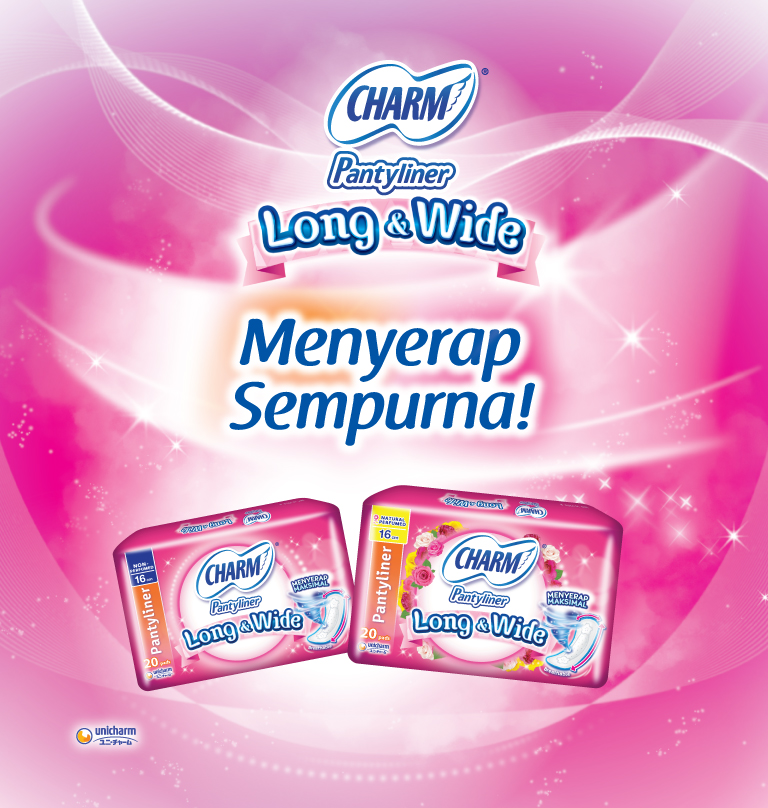 CHARM Pantyliner Long & Wide