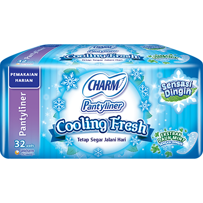 CHARM Pantyliner Cooling Fresh – Slim