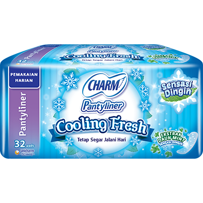 CHARM Pantyliner Cooling Fresh – Slim