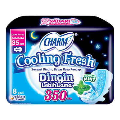 CHARM Cooling Fresh - Night Wing 35cm