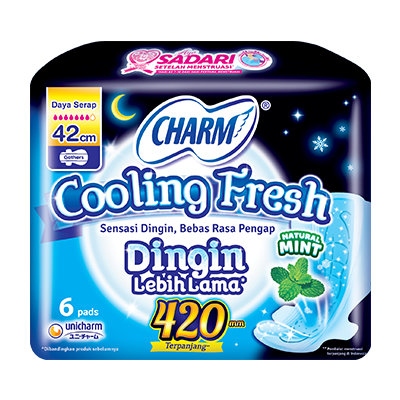 CHARM Cooling Fresh - Night Wing 42cm