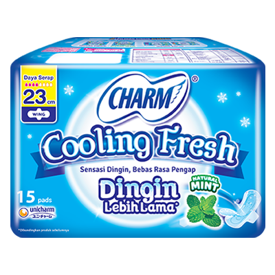 CHARM Cooling Fresh - Wing 23cm 16p