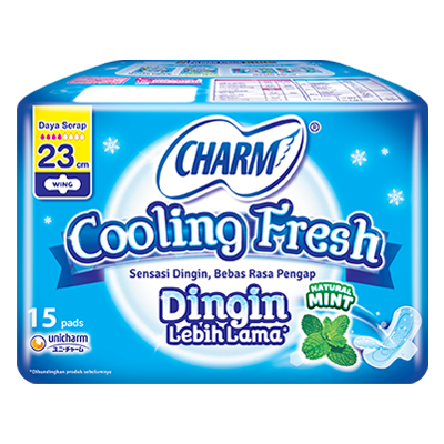 CHARM Cooling Fresh - Wing 23cm 16p