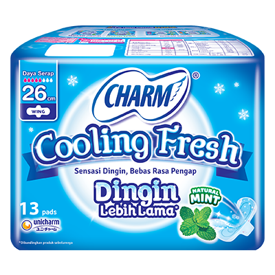 CHARM Cooling Fresh - Wing 26cm 14p