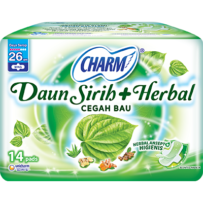 Charm Daun Sirih+Herbal Wing 26cm