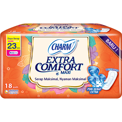 CHARM Extra Comfort Maxi – Non Wing 26cm