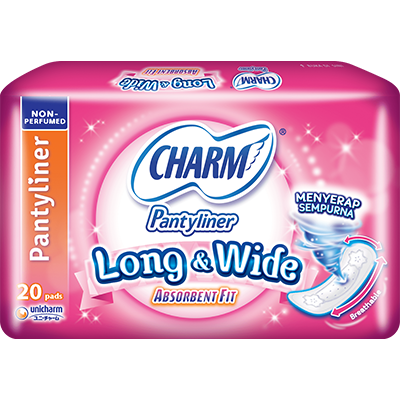 CHARM Pantyliner Long & Wide