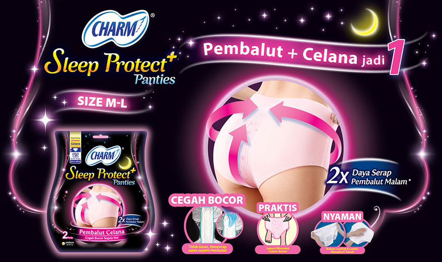 CHARM Sleep Protect+ Panties