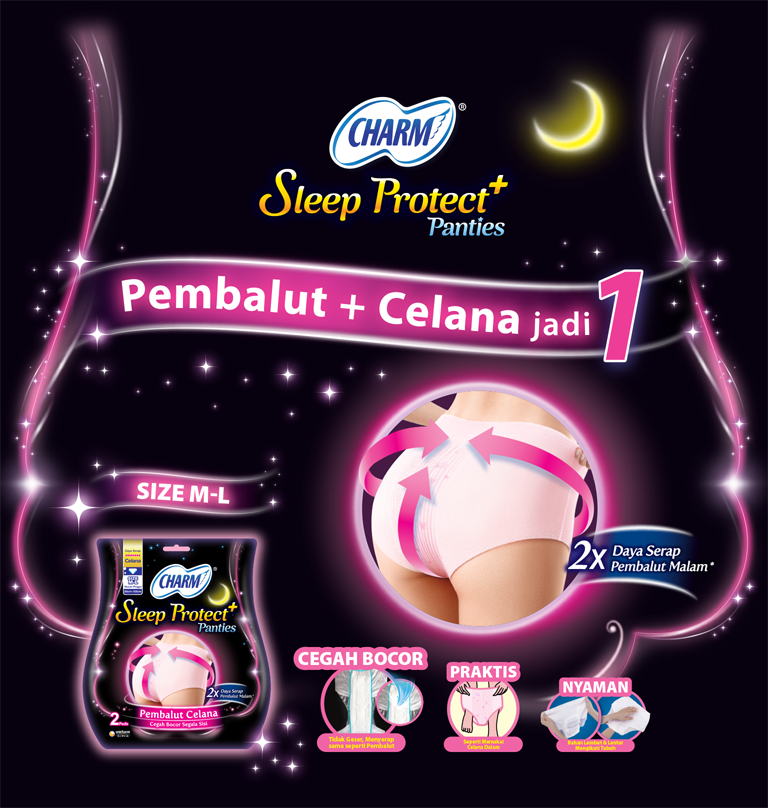 CHARM Sleep Protect+ Panties